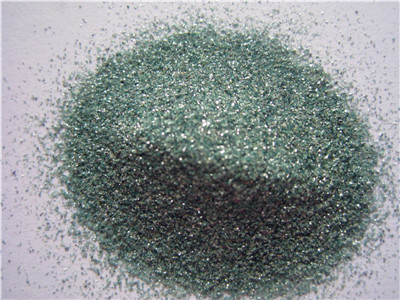 喷砂级绿碳化硅粒度砂