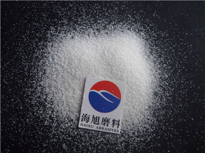 喷砂核工程部件用白色亮晶晶耐磨砂是什么