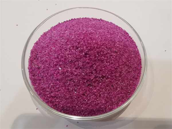 PINK FUSED ALUMINA 铬刚玉耐磨砂80目